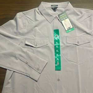 Purple lilac button up blouse